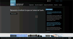 Desktop Screenshot of escinstitute.com